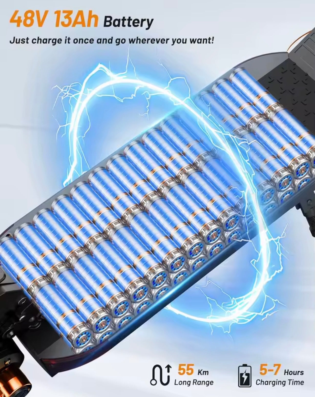 Brand New 500W Electric Scooter • 48V 13Ah • 10" All‑Terrain Tyres • Fast Fold